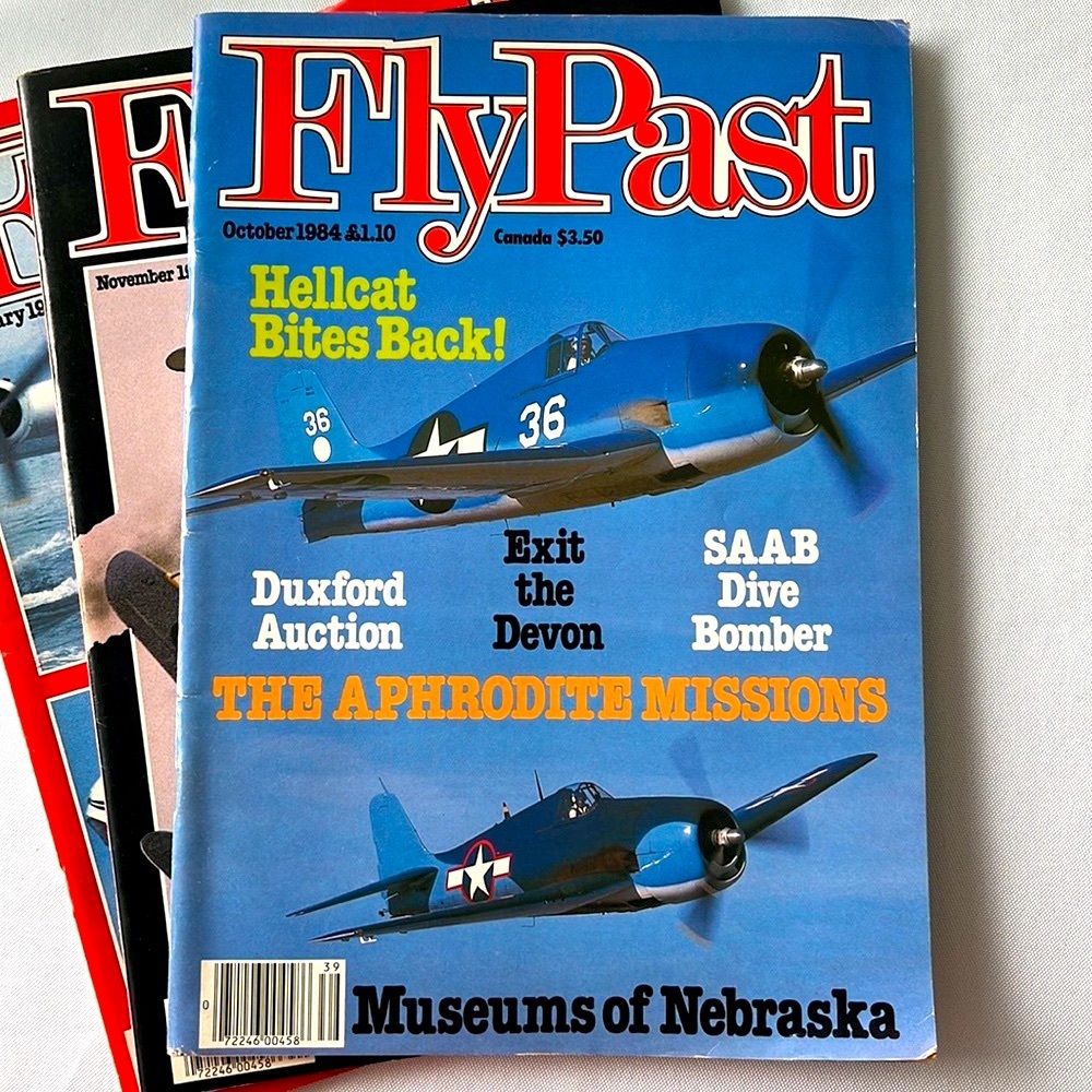 Vintage Fly Past Aviation Magazines - Picture 9 of 11